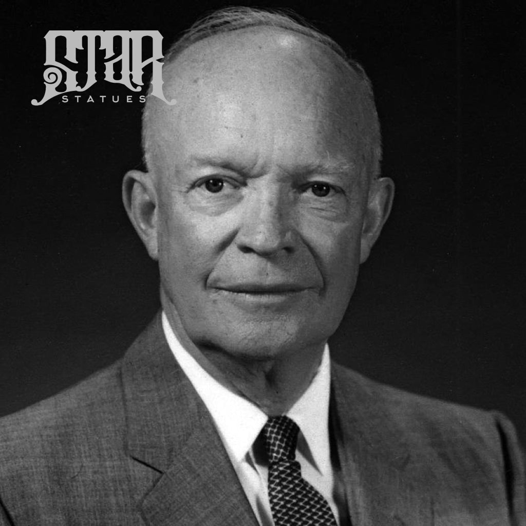 Dwight D. Eisenhower Bronze Statue - Star Statues