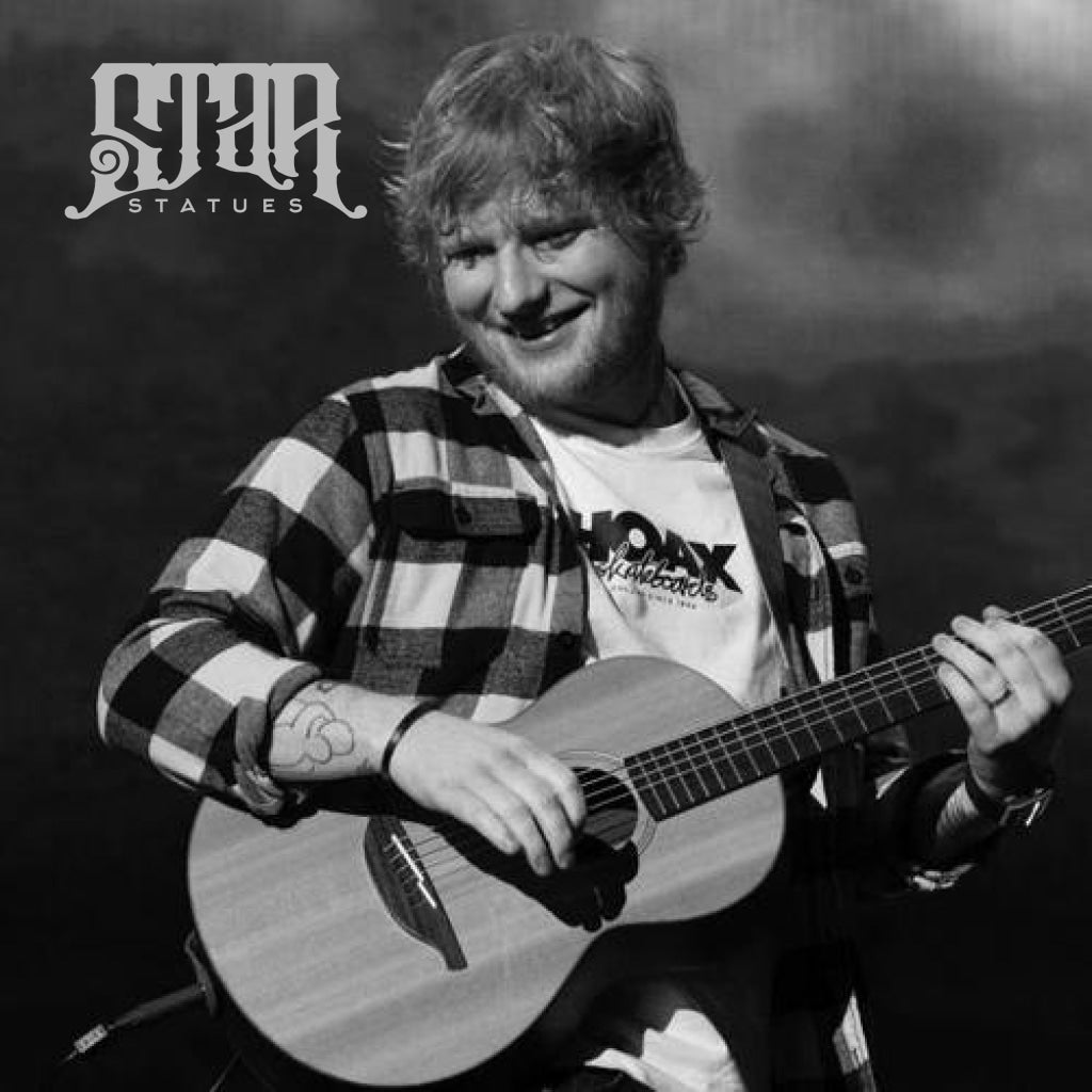 Ed Sheeran Bronze Statue - Star Statues