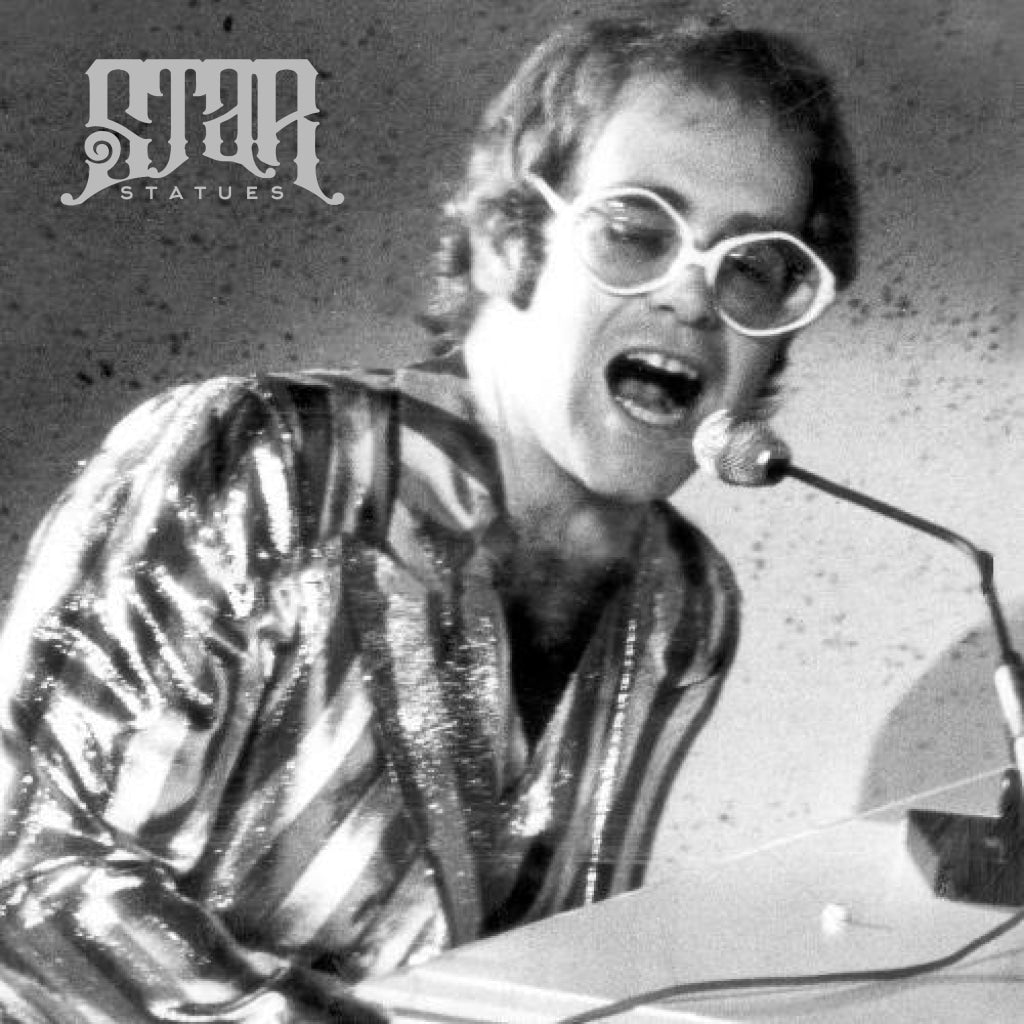 Elton John Bronze Statue - Star Statues