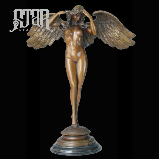 Female Angel | Mythical Sculpture Bronze Statue