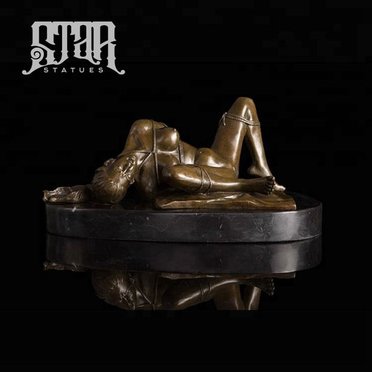 Female Bondage | Nude And Erotic Sculpture Bronze Statue