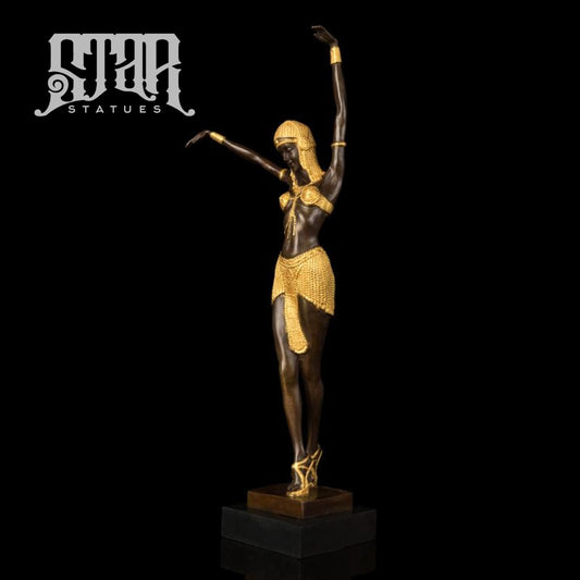 Female Dancer | Western Art Sculpture Bronze Statue