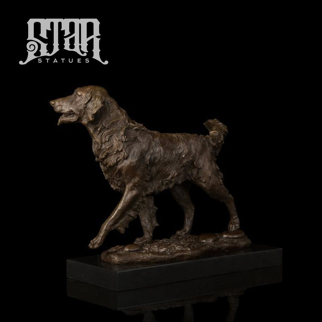 Irish Settler Dog | Animal and Wildlife Sculpture | Bronze Statue - Star Statues