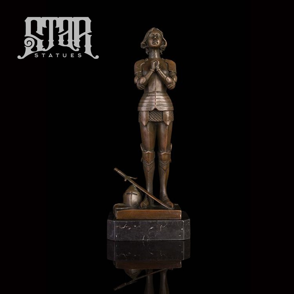Joan Of Arc | Western Art Sculpture Bronze Statue