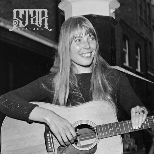 Joni Mitchell Bronze Statue