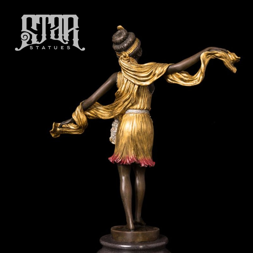 Lady Dancing | Western Art Sculpture Bronze Statue