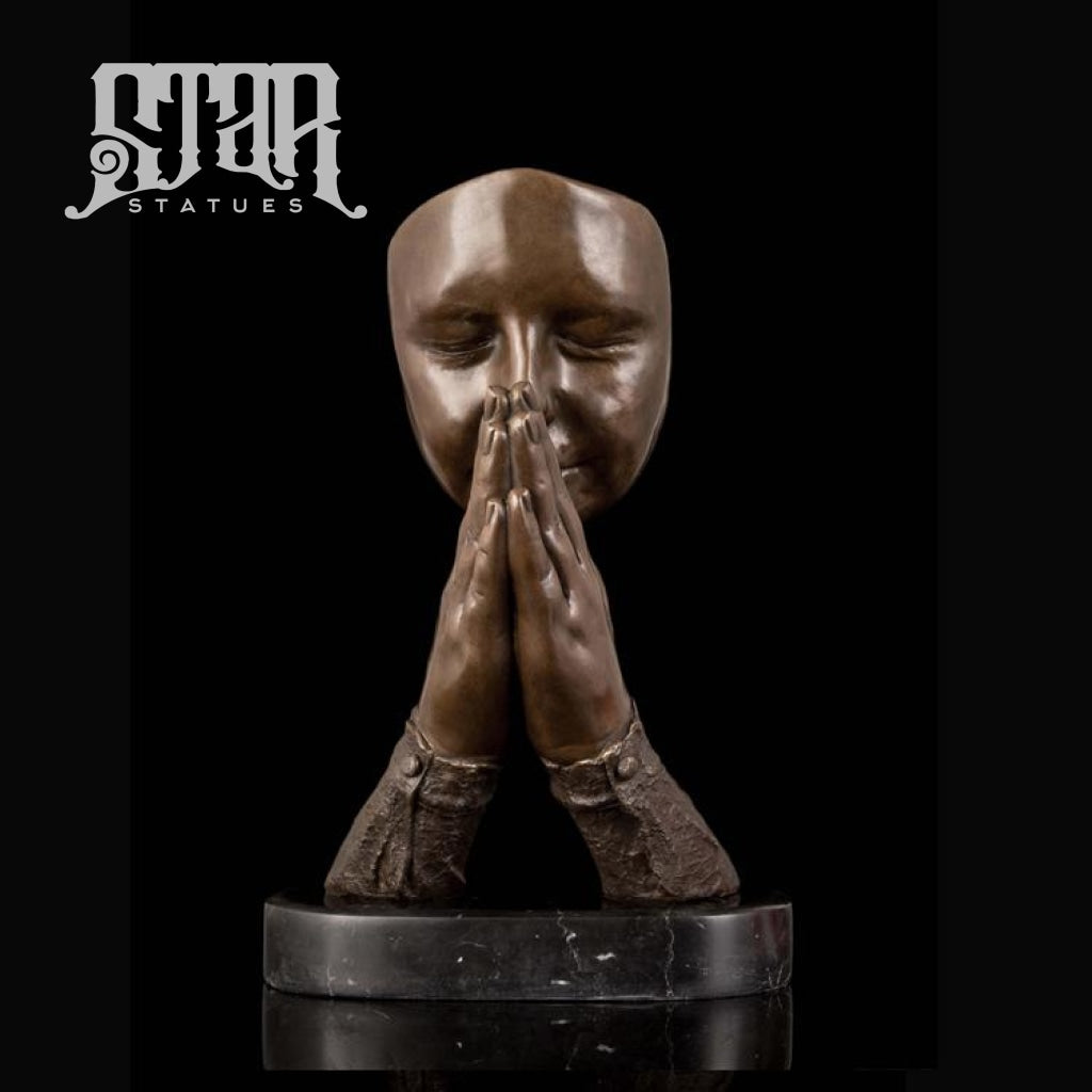 Lady Praying | Western Art Sculpture Bronze Statue