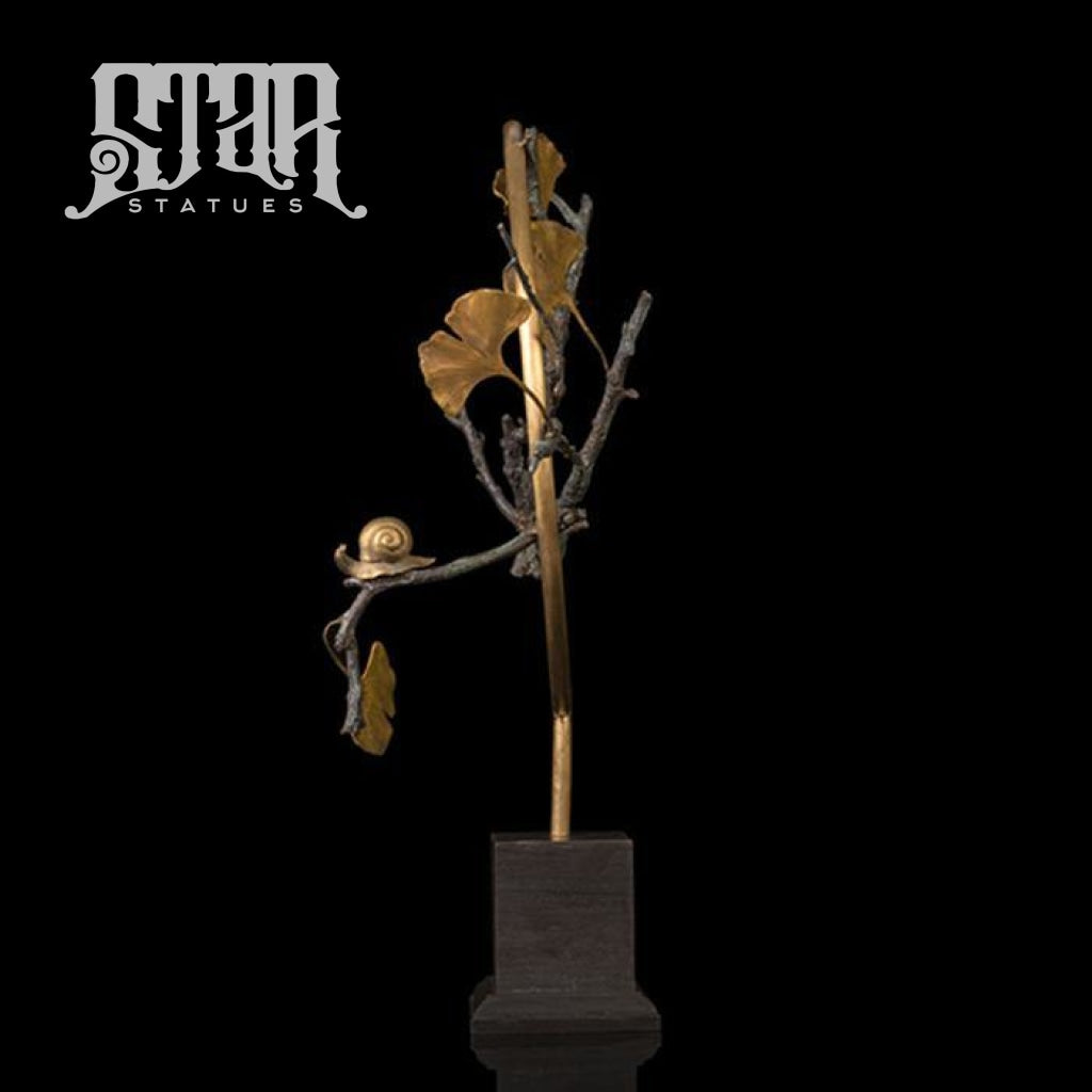 Abstract Birds on Branch | Animal and Wildlife Sculpture | Bronze Statue - Star Statues