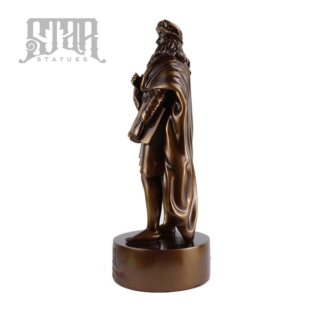 Leonardo da Vinci Bronze Statue - Star Statues