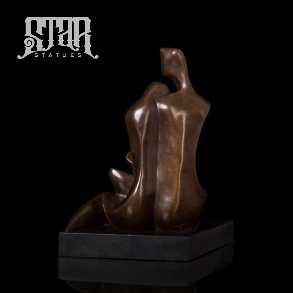 Lovers | Abstract Sculpture Bronze Statue