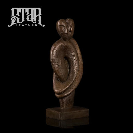Man and Woman  | Abstract Sculpture | Bronze Statue - Star Statues