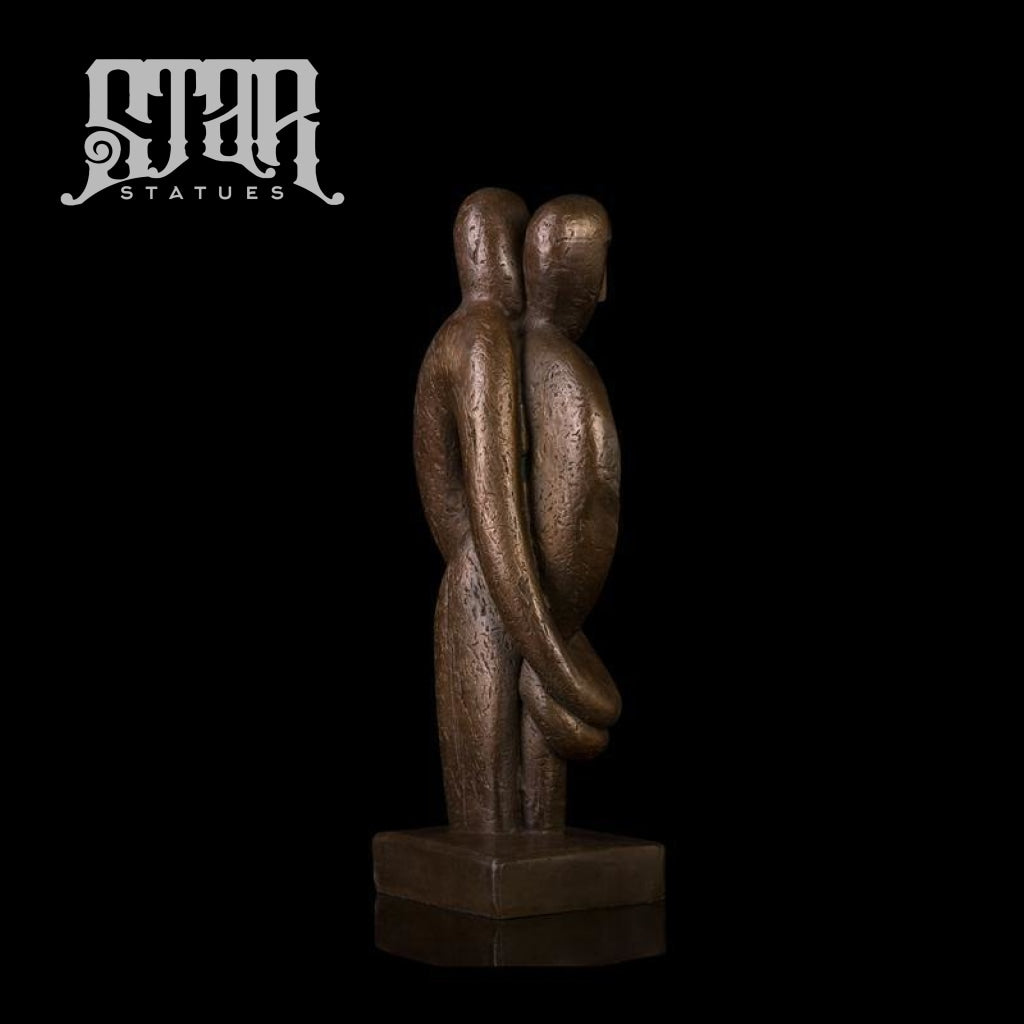 Man and Woman  | Abstract Sculpture | Bronze Statue - Star Statues
