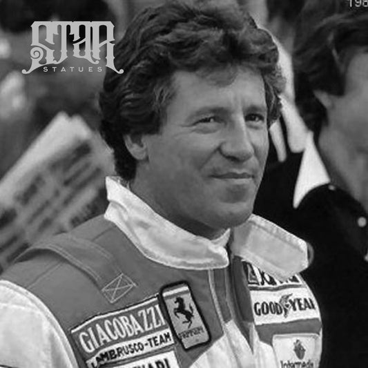 Mario Andretti Bronze Statue - Star Statues