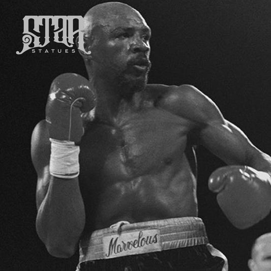Marvelous Marvin Hagler Bronze Statue - Star Statues