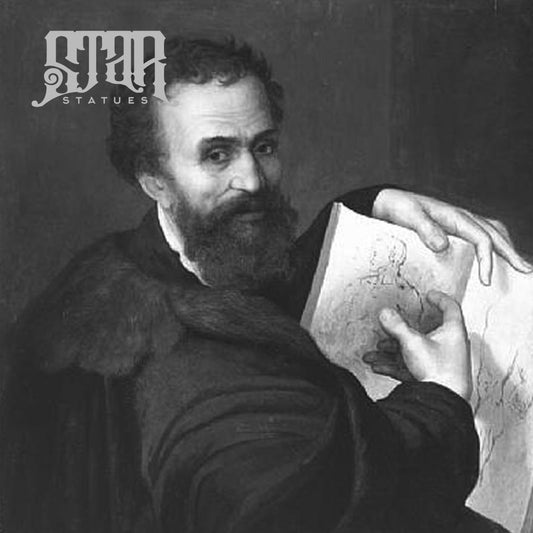 Michelangelo Bronze Statue - Star Statues