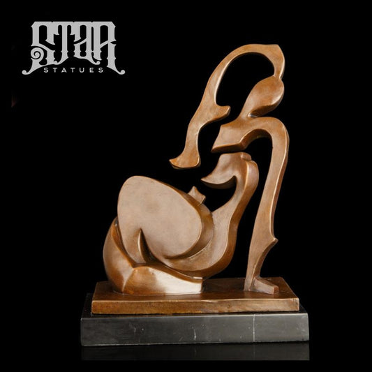 Modern Abstract | Western Art Sculpture Bronze Statue