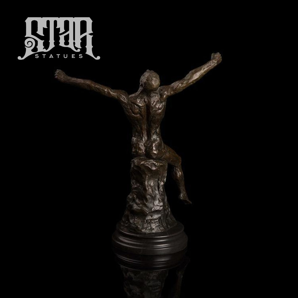 Muscular Male  | Nude and Erotic Sculpture | Bronze Statue - Star Statues