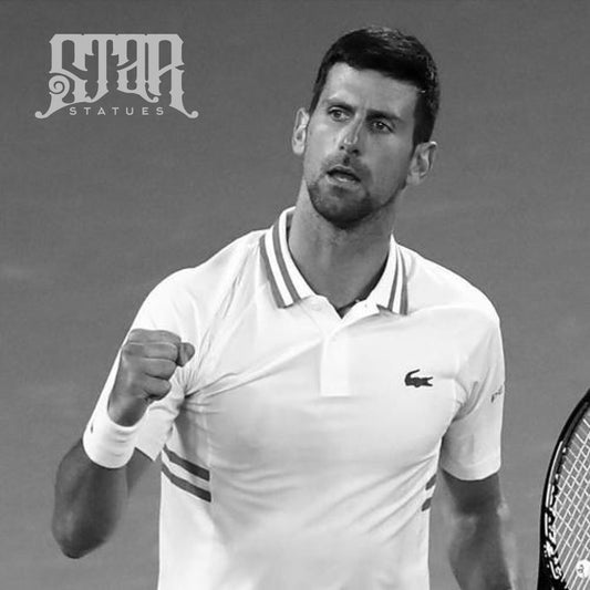 Novak Djokovic Bronze Statue - Star Statues