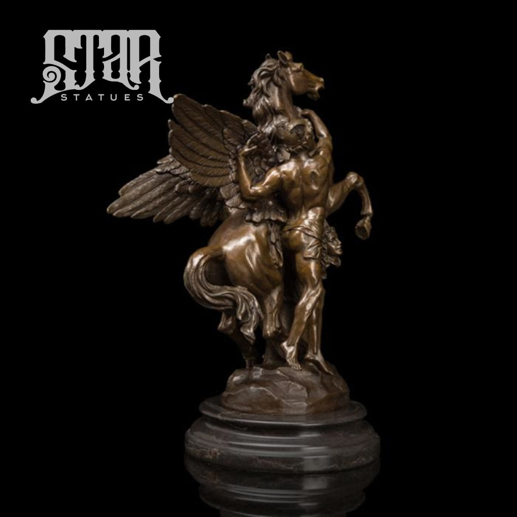 Perseus With The Head Of Medusa | Western Art Sculpture Bronze Statue