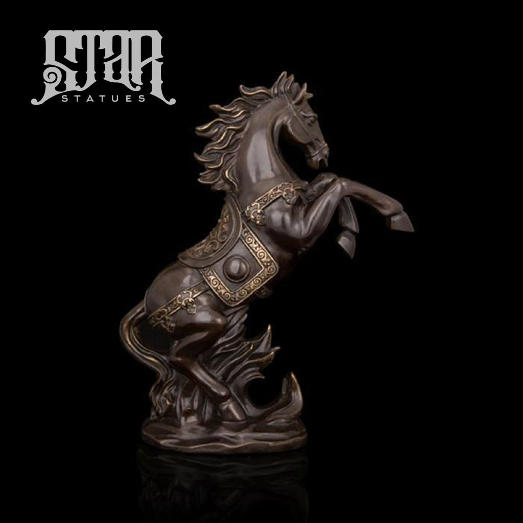 Rearing Horse | Animal and Wildlife Sculpture | Bronze Statue - Star Statues