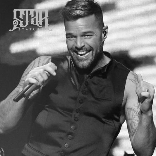 Ricky Martin Bronze Statue - Star Statues