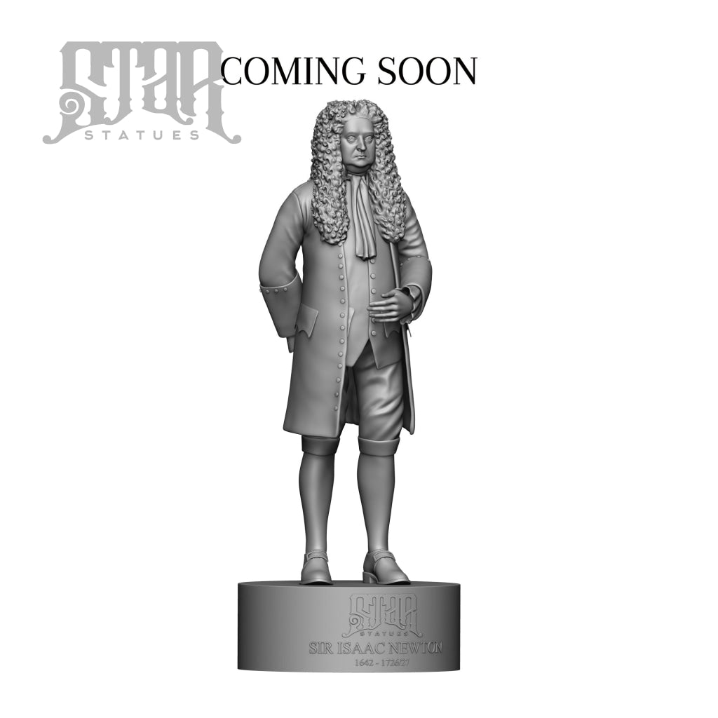 Sir Isaac Newton Bronze Statue - Star Statues