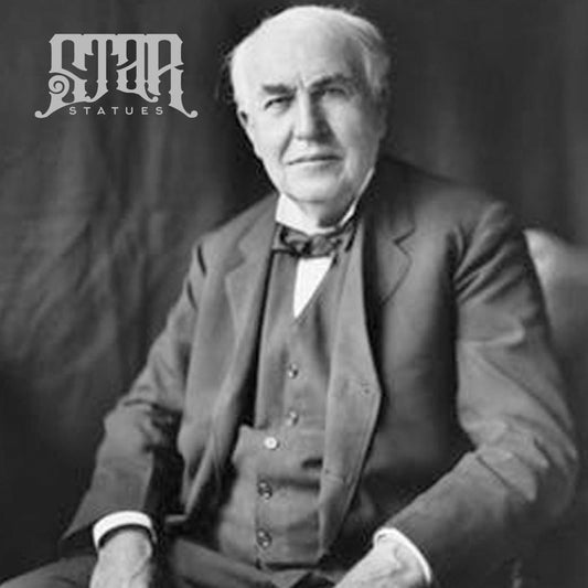 Thomas Edison Bronze Statue - Star Statues