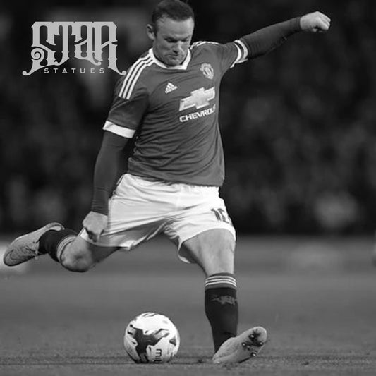 Wayne Rooney Bronze Statue - Star Statues