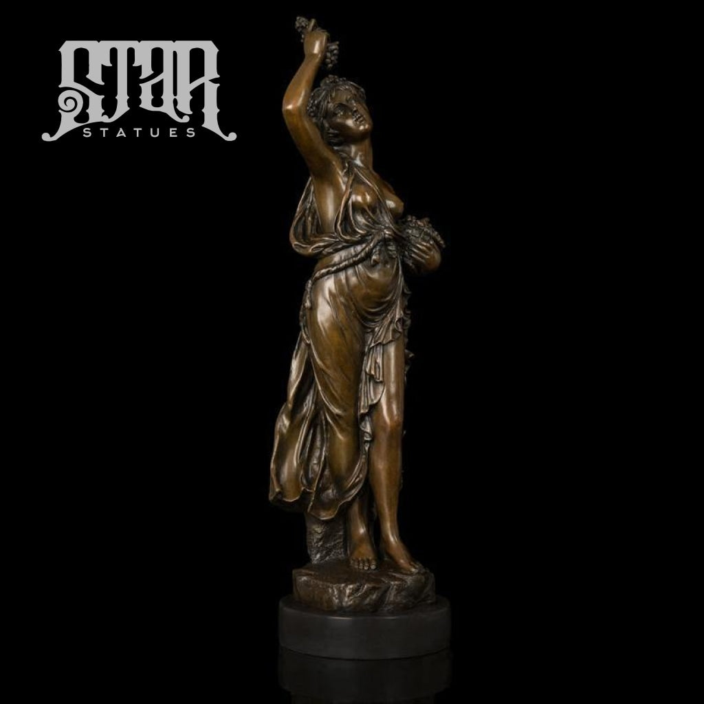 Women Eating Grapes | Nude and Erotic Sculpture | Bronze Statue - Star Statues