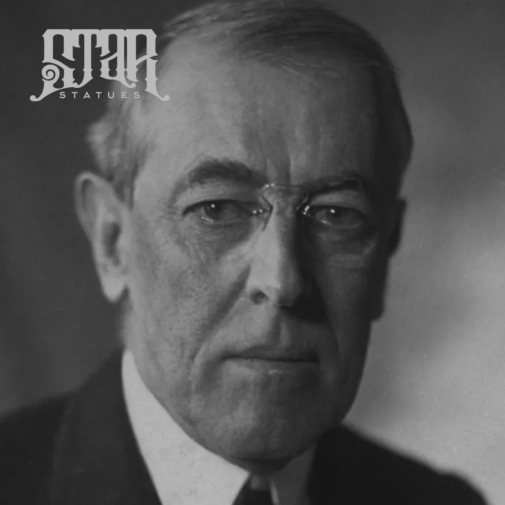 Woodrow Wilson Bronze Statue - Star Statues